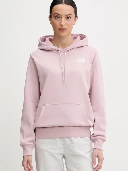 The North Face bluză SIMPLE DOME roz