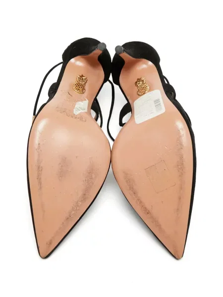 Pantofi cu toc Aquazzura negru