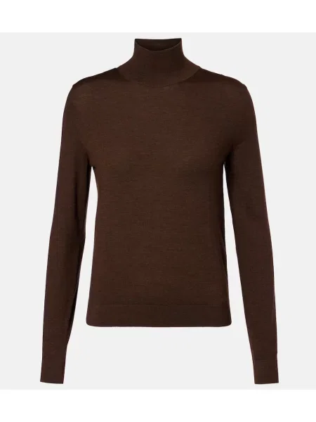 Heláncă Loro Piana de lână maro