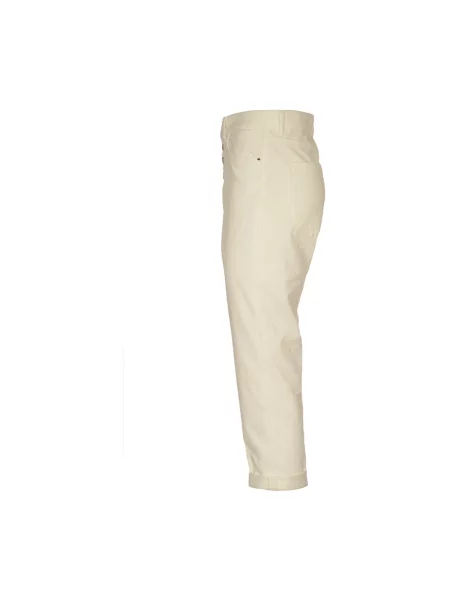 Jeansy Dondup sztruksowe beżowe