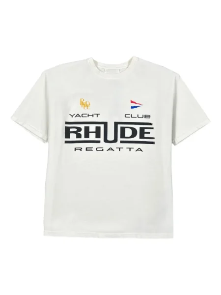 Tricou Rhude alb