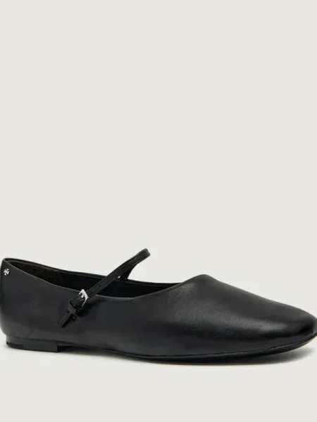 TORY BURCH De piele balerini MARY JANE negru