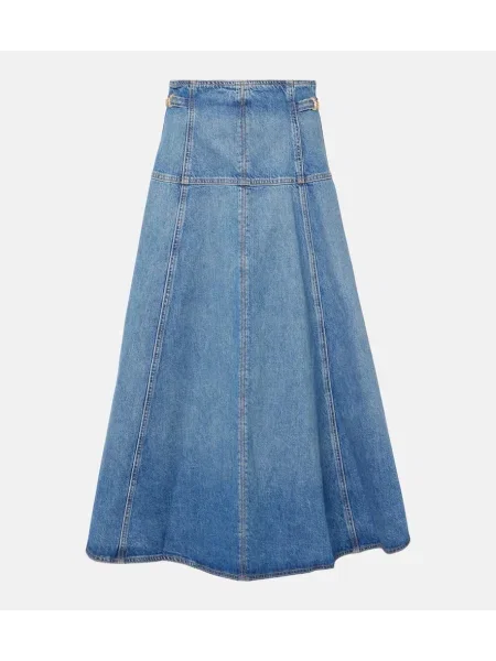 Plisirano krilo Ulla Johnson modra