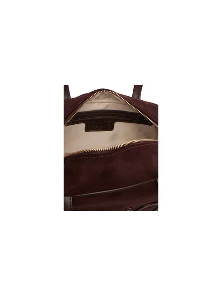 Liu Jo crossbody torbica iz imitacije semiša rjava