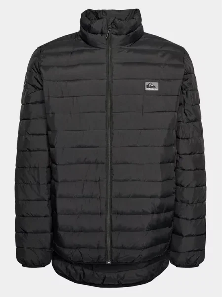 Quiksilver Vatovaná bunda Scaly Fz černá