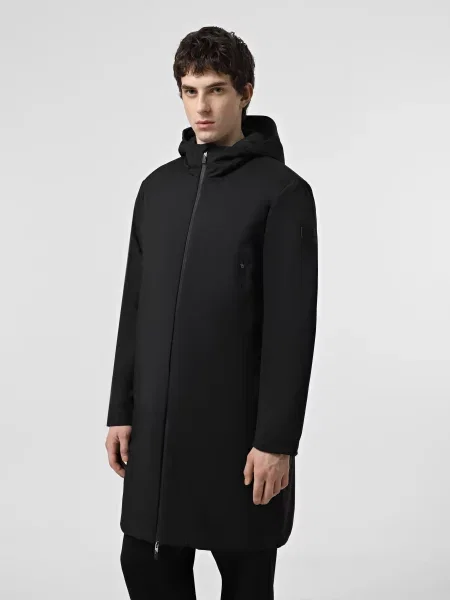 Пальто з утеплювачем чорний