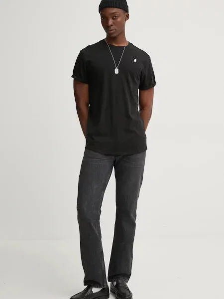 G-Star basic t-shirt ανδρικό Lash μαύρο
