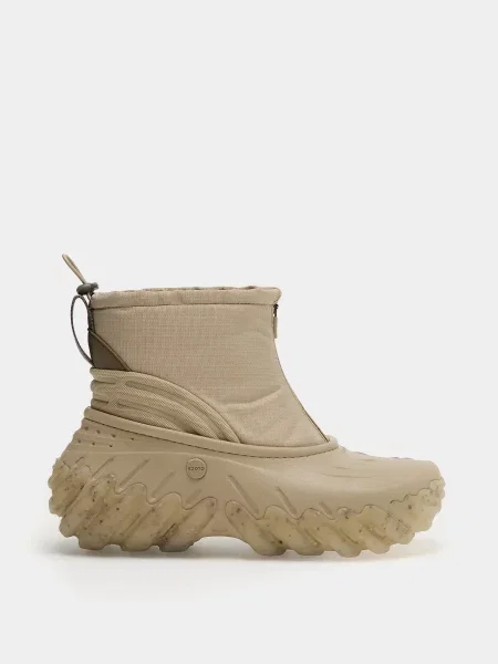 Ботинки Crocs бежевые