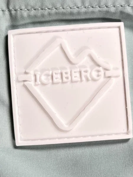 Fürdőruha Iceberg autogrammal zöld