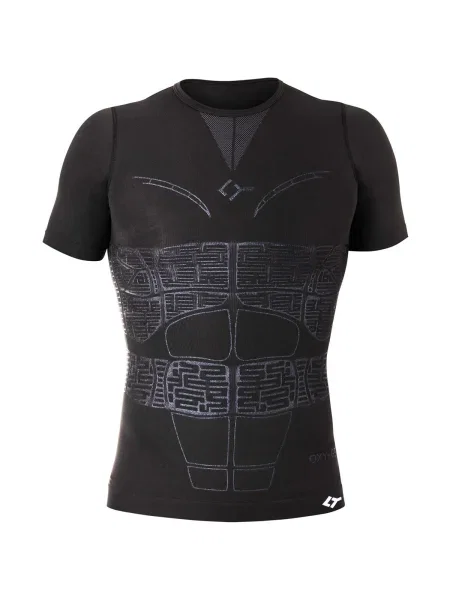 Scurt tricou Floky cu mâneci scurte negru