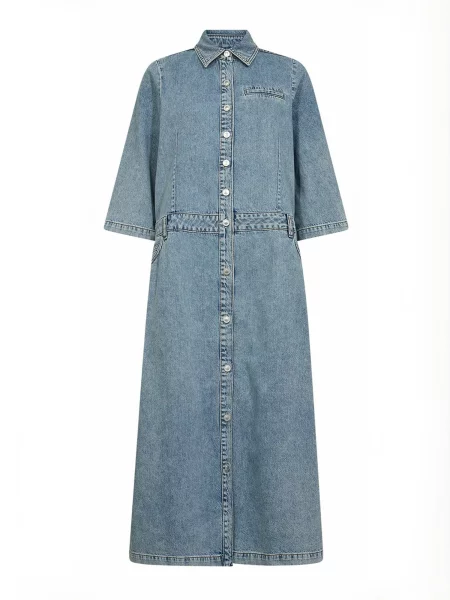 Ivy Copenhagen Rochie IVY-Augusta denim albastru