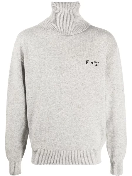 Heláncă Off-white cu broderie alb