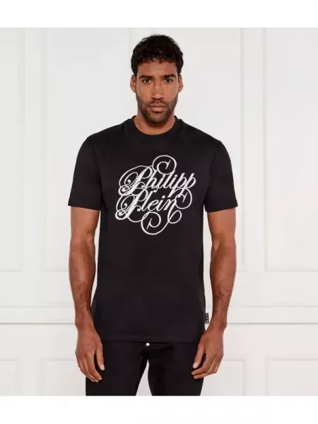 Philipp Plein Póló Coursive fekete