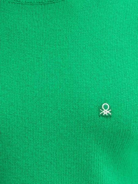 Светр із додаванням вовни United Colors of Benetton зелений