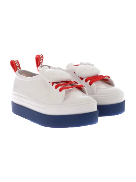 Sneakersy Melissa białe