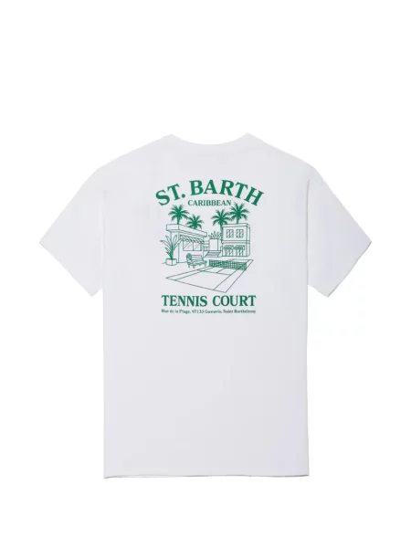 Tricou Mc2 Saint Barth cu imagine alb
