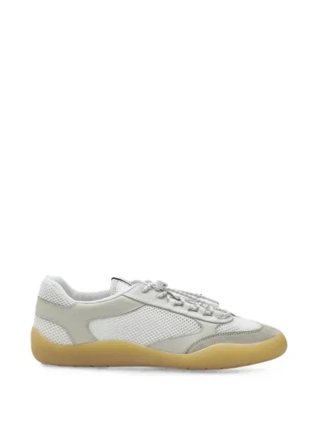 Sneakerși Prada plasă alb