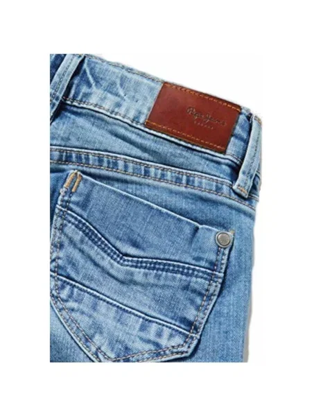 Blugi copii Pepe Jeans albastru