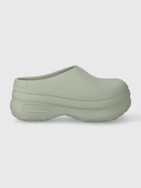 Klapki mules Adidas Originals zielone