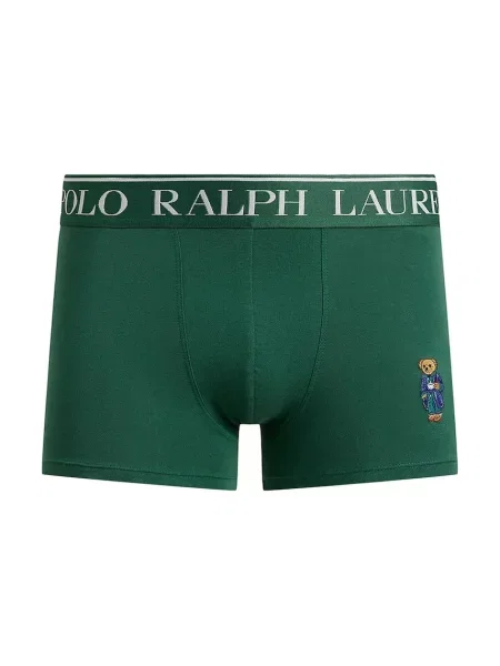 Polo Ralph Lauren boxerky pánske s elastanom zelená
