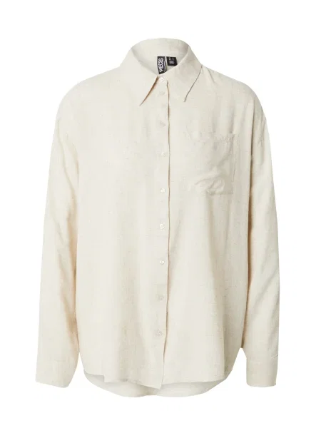 PIECES Bluză PCPIA ecru