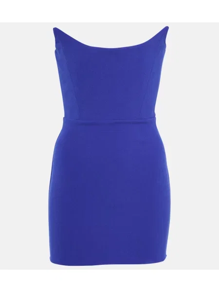 Rochie Alex Perry din crep albastru
