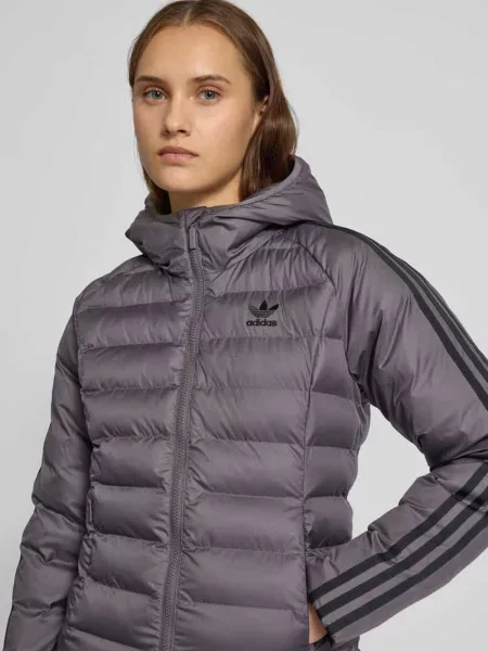 Adidas Originals kurtka Slim Jacket przejściowa szary