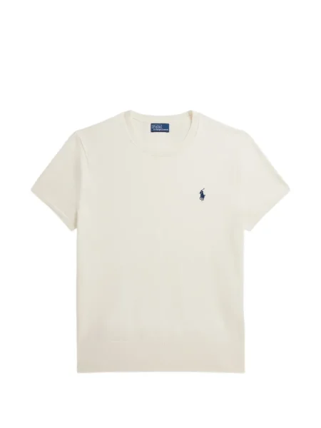 Tricou polo Polo Ralph Lauren cu dungi cu două rânduri de nasturi cu aplicații negru