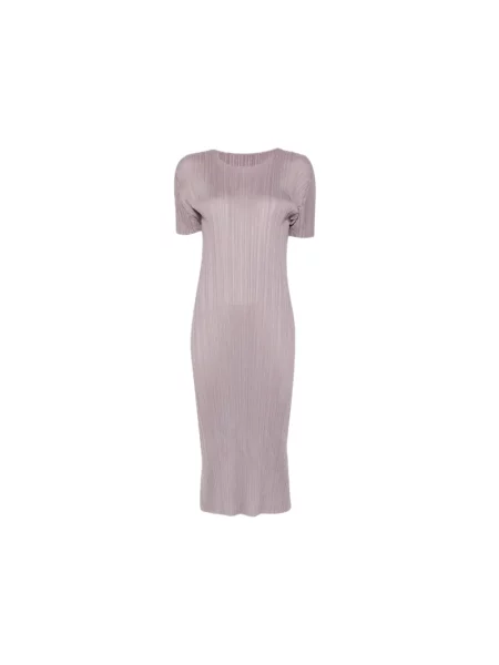 Sukienka Issey Miyake fioletowa