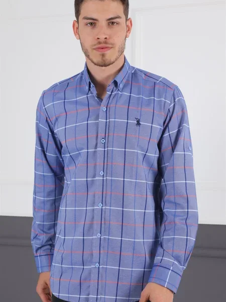 Риза Dewberry синьо