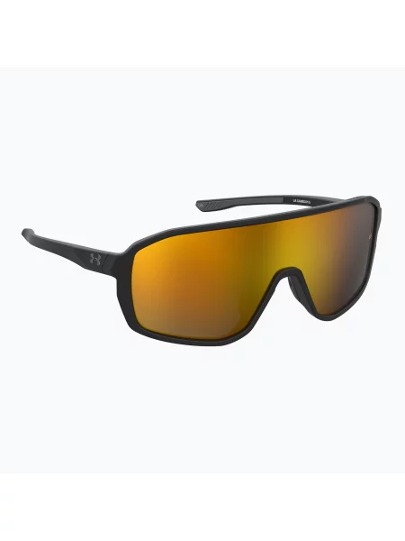 Okulary przeciwsłoneczne Under Armour Gameday/G S3 matte black/orange multilayer oleophobic czarne