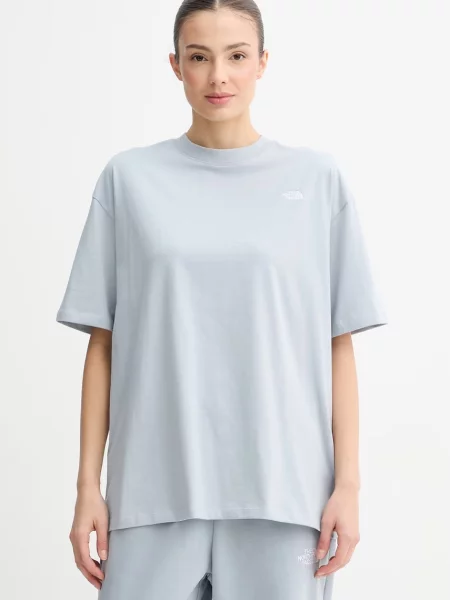 The North Face tričko ženské Essential Simple Dome modré