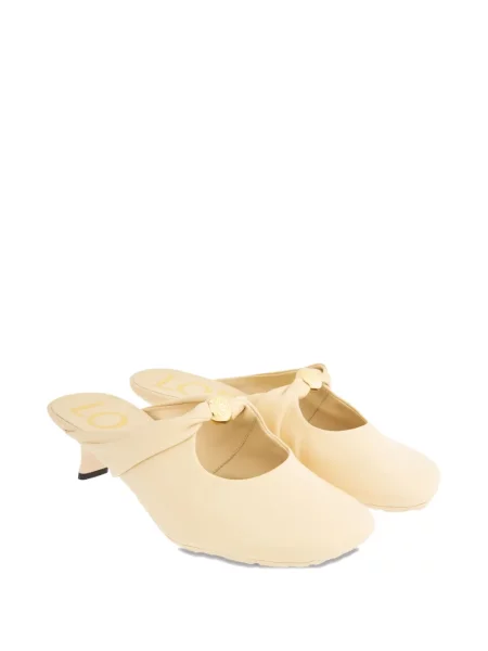 Papuci tip mules Loewe galben