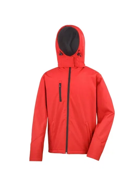 Kurtka Softshell Z Kapturem Core Lite czarna