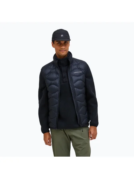 Tricou fără mâneci Peak Performance Helium Down pentru bărbați negru