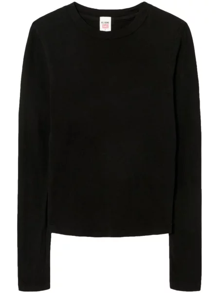 Pulover Re/done lung negru
