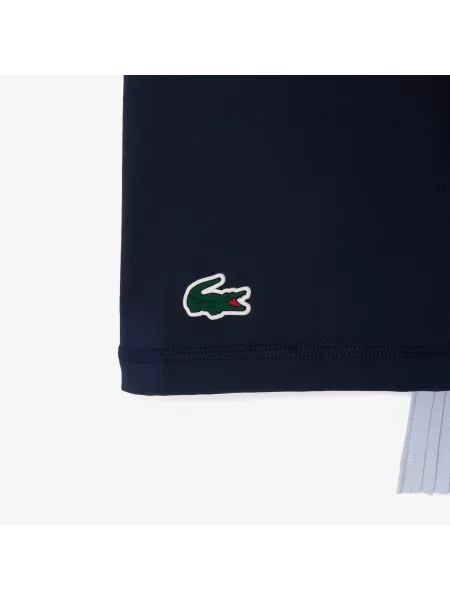 Lacoste Sukienka Slim Fit niebieski