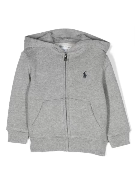 Koszulka polo dziecięca Polo Ralph Lauren szara