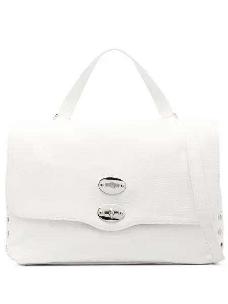 Geantă shopper Zanellato alb