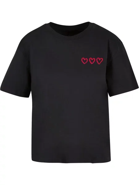 Mister Tee Tricou Three In A Row roșu negru