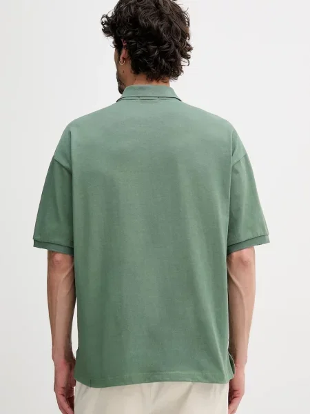 Однотонное поло Polo Ralph Lauren зеленое