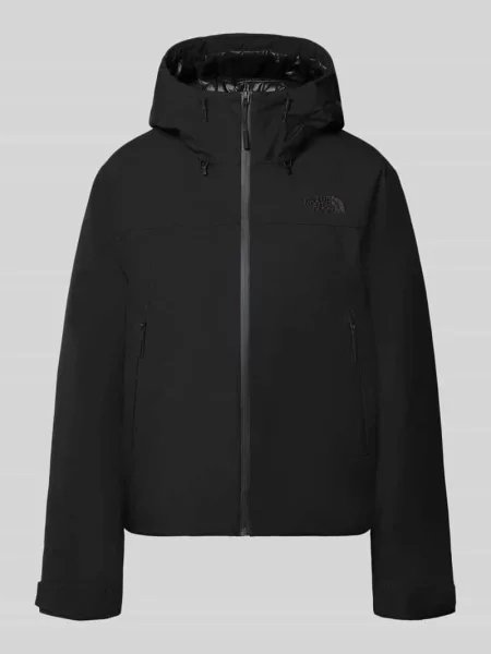 Kurtka z wyhaftowanym logo model RANGE DOWN' The North Face czarna