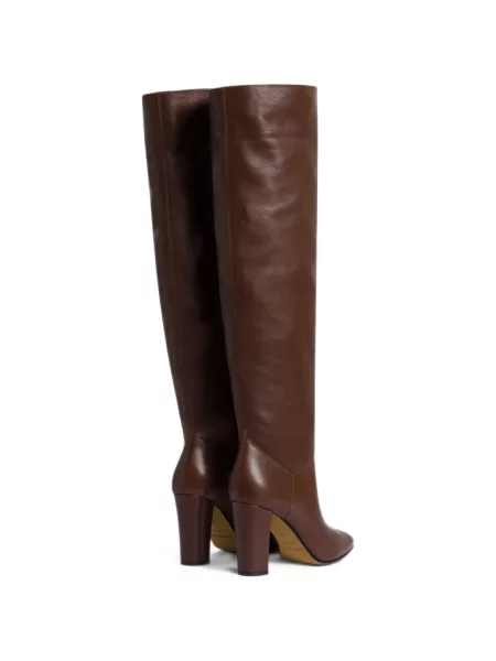 Cizme Alberta Ferretti maro