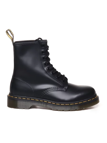 Sneakersy Dr. Martens skórzane czarne