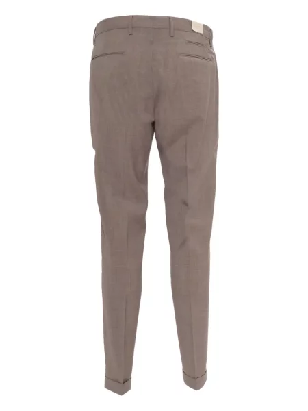 Pantaloni Briglia 1949 plisate maro