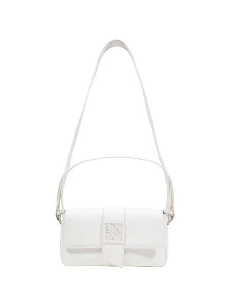 Geantă Armani Exchange Alb bej