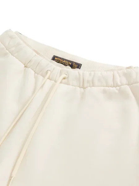Pantaloni Woolrich alergare alb
