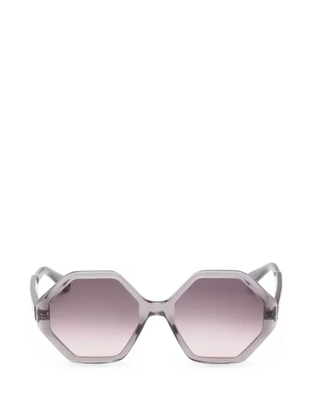Ochelari de soare Ferragamo cu imprimeu geometric violet