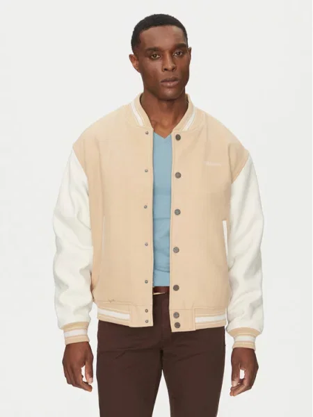 Bomber jakna Guess Jeans bež