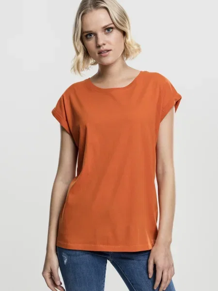 Urban Classics Tricou închis portocaliu